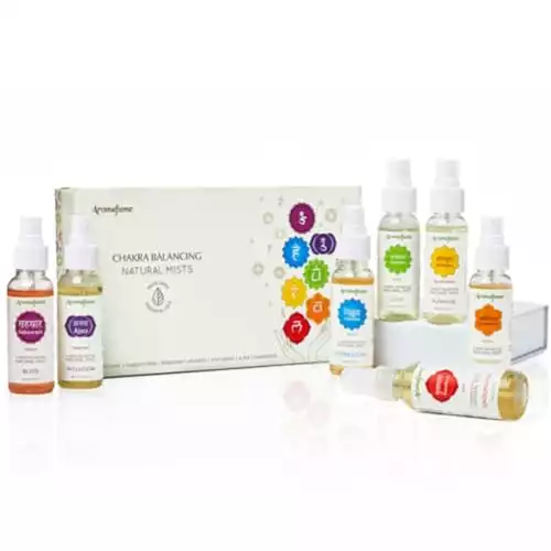 Aromafume 7 Chakra Natural Mist Set | Essential Oil Sprays For Meditation